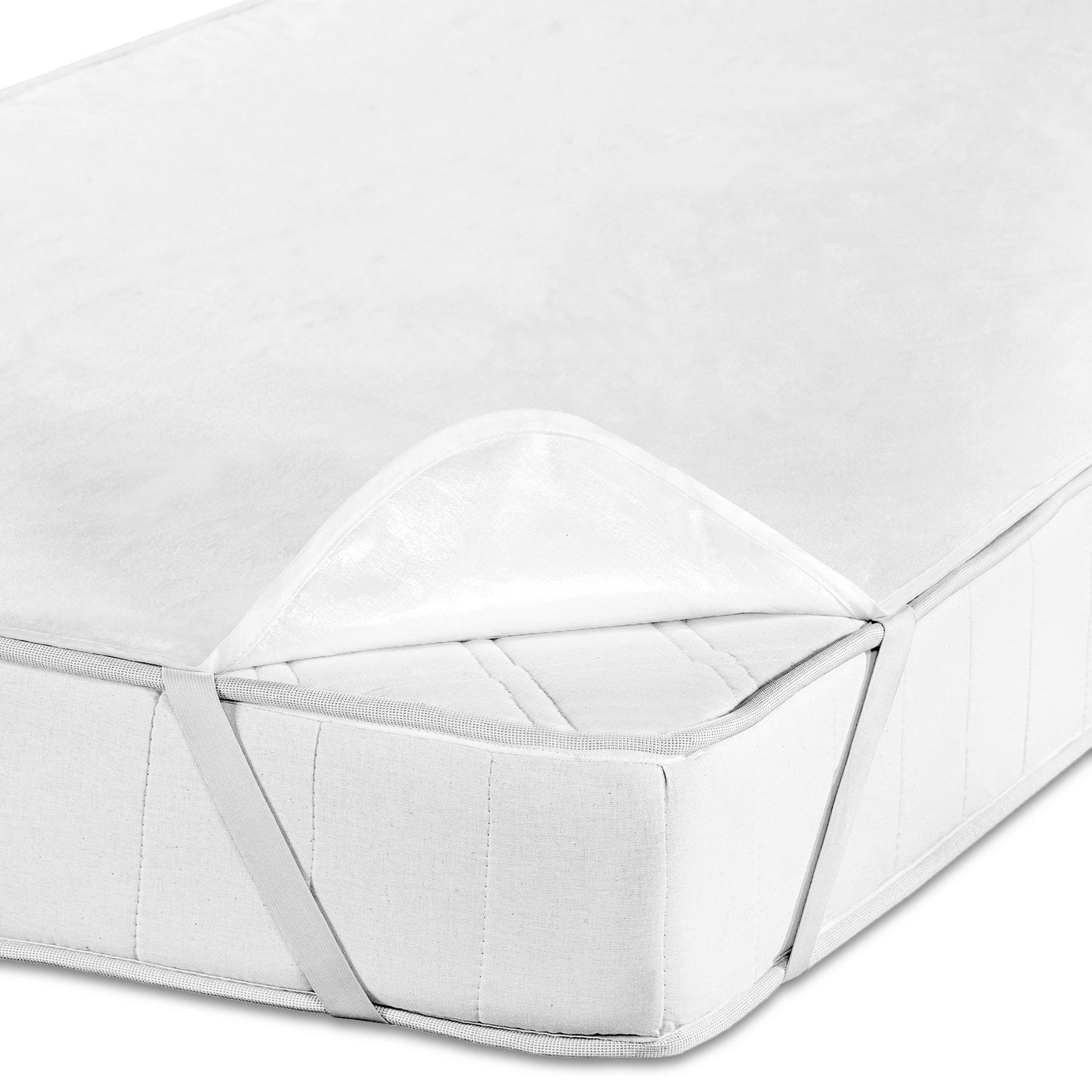 Eigenschaften als Symbole – Sleezzz® Vital wasserdichter Molton Matratzenschutz Fixspann 160 x 200 cm