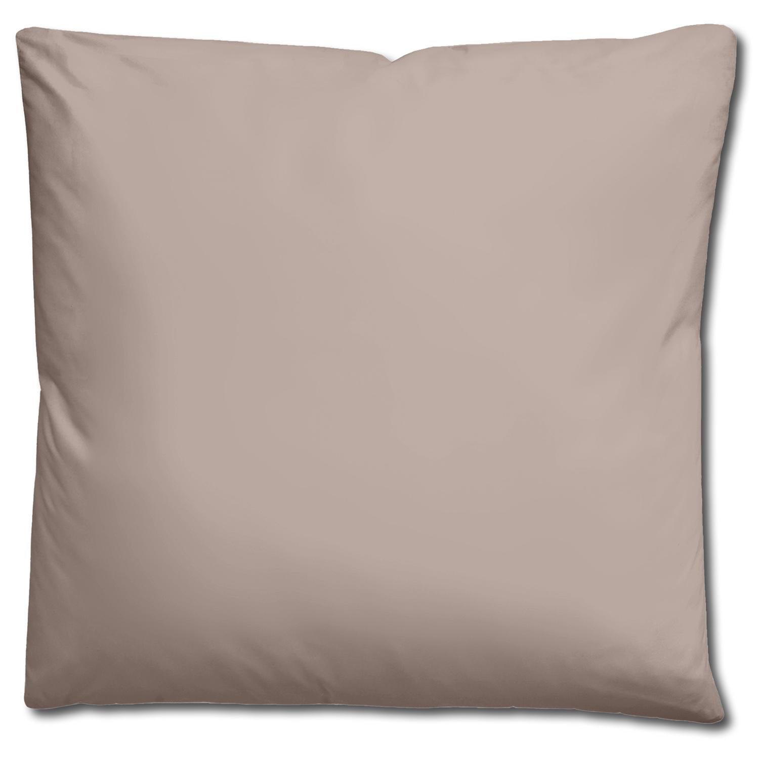 Double pack Sleezzz® Renforcé reversible bed linen beige/white 135 x 200 + 80 x 80 cm