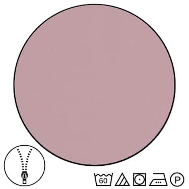 Doppelpack  Sleezzz® Renforcé Wendebettwäsche rosé/weiß 135 x 200 + 80 x 80 cm