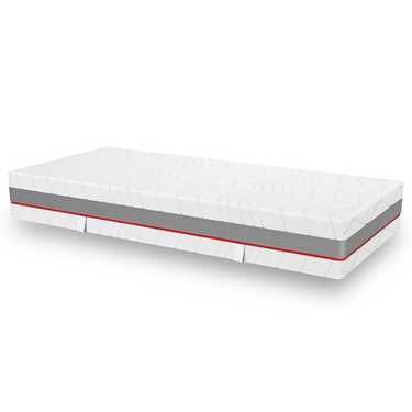 Online-Retoure 7 Zonen Taschenfederkernmatratze Sleezzz Premium 140 x 200 cm, Höhe 23 cm, Härtegrad H2/H3