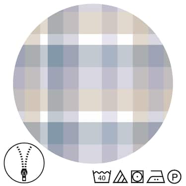 CloudComfort Basic microfiber bed linen plaid 135 x 200 + 80 x 80 cm