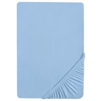 Castell Spannbettlaken Jersey eisblau 140 x 190 - 150 x 200 cm