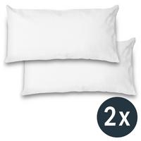 2 x Sleezzz Vital waterproof molleton pillowcase 40 x 80 cm