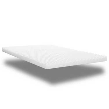 Topper de espuma fria premium Supportho 140 x 200 cm H3, altura 9 cm, grau de dureza H3 com cobertura antibacteriana