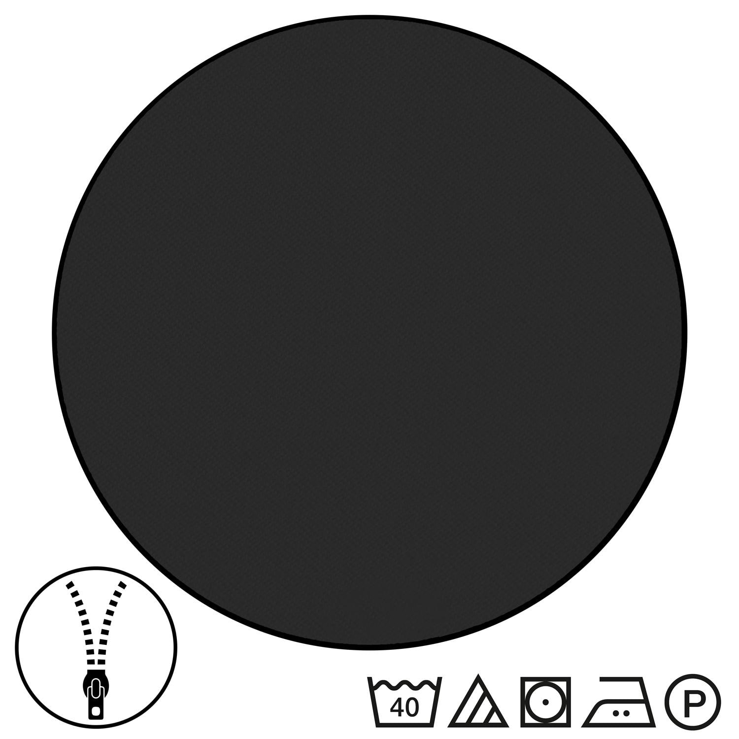 CloudComfort Basic biancheria da letto reversibile bianco/nero 135 x 200 + 80 x 80 cm