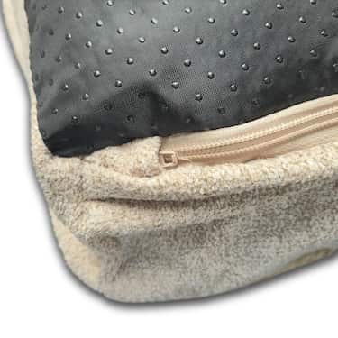 100 x 70 x 10 cm Gelflocken Hundematte Größe L mit abnehmbarer Decke