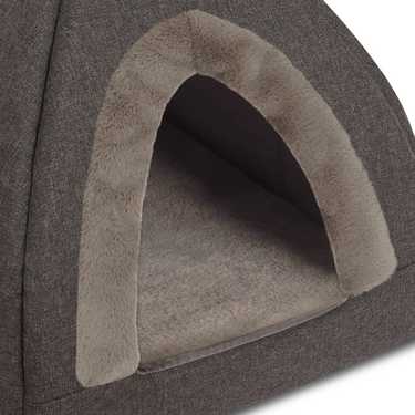 45 x 46 x 46 cm dog and cat cave with viscoelastic inner cushion