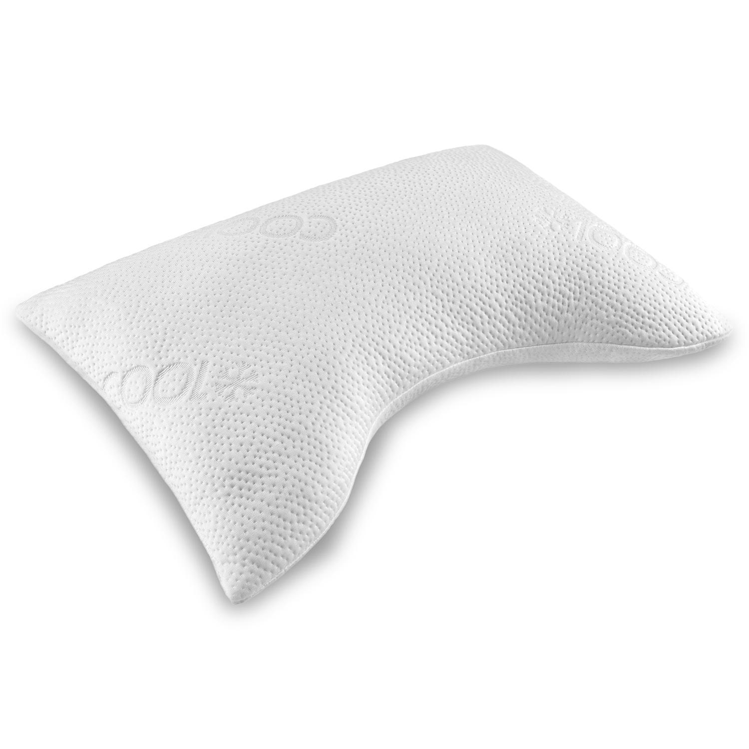 Sleezzz® Cool Gel-Schaum Kontur Nackenstützkissen 40 x 60 x 16 cm