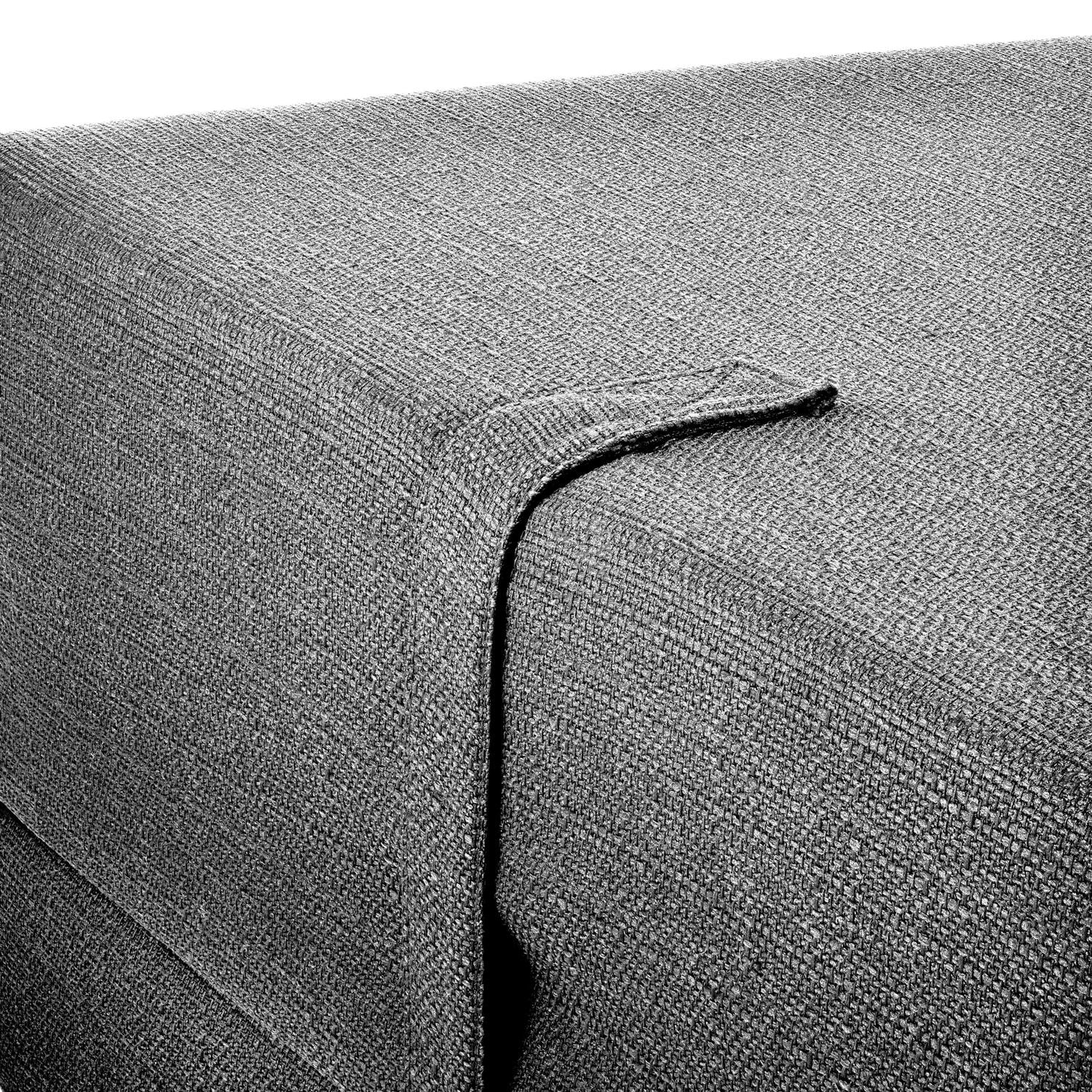 CloudComfort Premium opvouwmatras 70 x 195 cm, zilverkleurig, 10 cm dik, bekleed met meubelstof