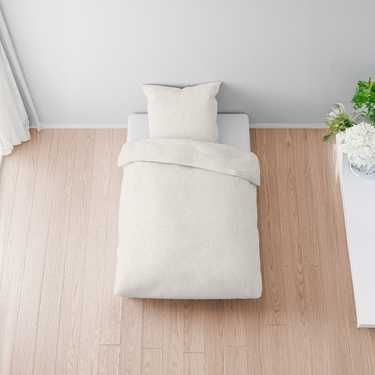 Double pack Sleezzz® muslin bed linen natural 135 x 200 cm + 80 x 80 cm