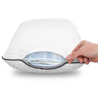 2 x Sleezzz Smart height and firmness-adjustable cushion 33 x 75 cm