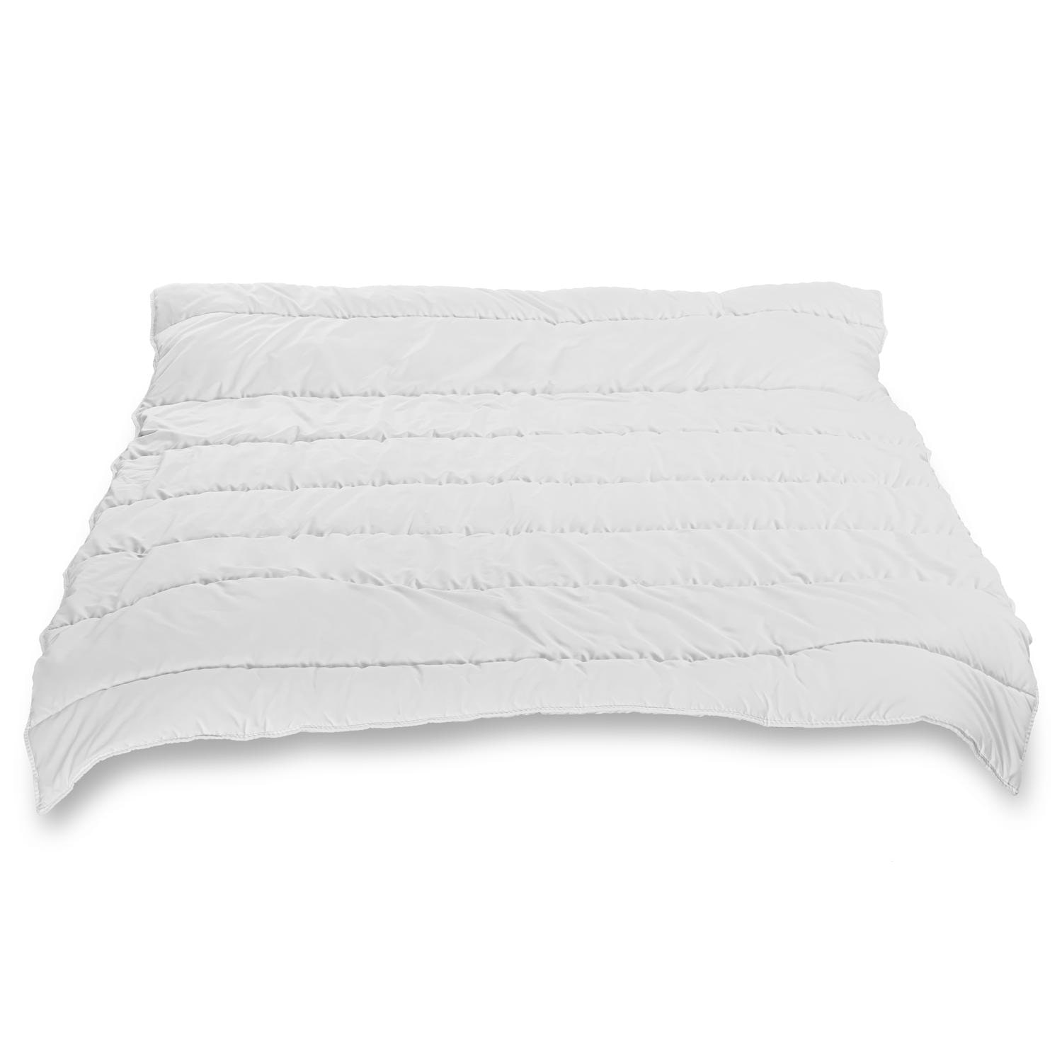 155 x 220 cm + 80 x 80 cm conjunto de cama em microfibra para todas as estações, extra leve