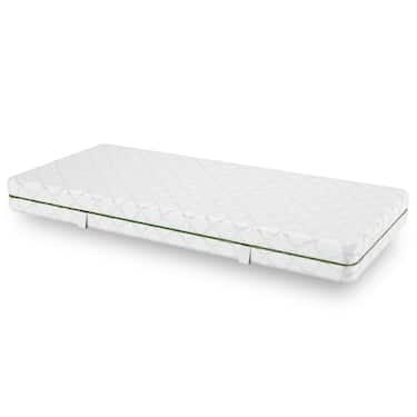 7-zone pocket spring mattress Sleezzz Smart 90 x 200 cm, height 21 cm, firmness level H2/H3 + mattress topper / mattress topper 90 x 200 cm