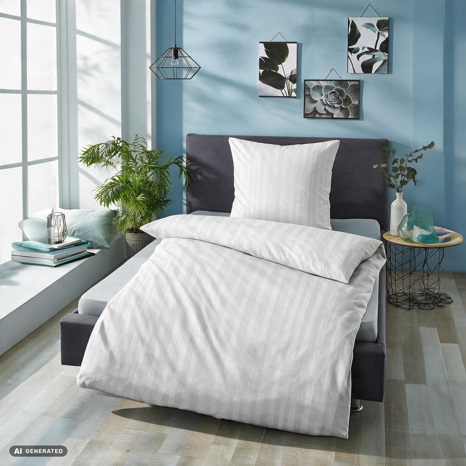 Cloud Comfort Mako Saten Nevresim Takımı 135 x 200 cm + 80 x 80 cm