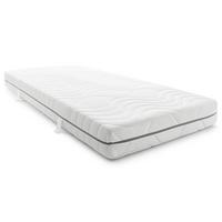 Matelas viscoélastique 7 zones Sleezzz Smart 100 x 200 cm, hauteur 18 cm, degré de fermeté H3 avec mousse à mémoire de forme Air