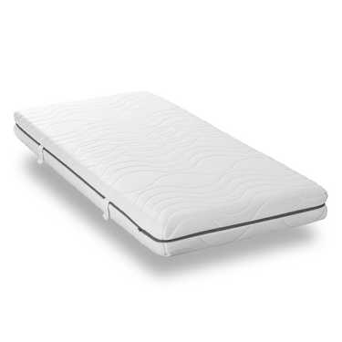 7 bölgeli viskoelastik yatak Sleezzz Smart 90 x 190 cm, yükseklik 18 cm, sertlik seviyesi H3, havalı hafızalı sünger