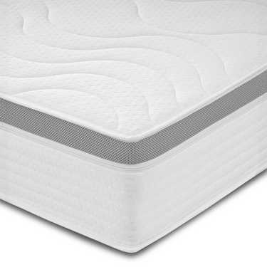 7 Zonen ergonomische Taschenfederkernmatratze Sleezzz Diamond T1000 80 x 200 cm, Höhe 23 cm, Härtegrad H2/H3, 1000 Federn/2m²