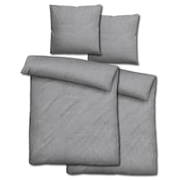 Dubbelpak Sleezzz® neteldoek grijs 155 x 220 cm + 80 x 80 cm