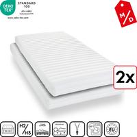 Cold foam mattress K16 90 x 190 cm, height 16 cm, firmness level H2/H3