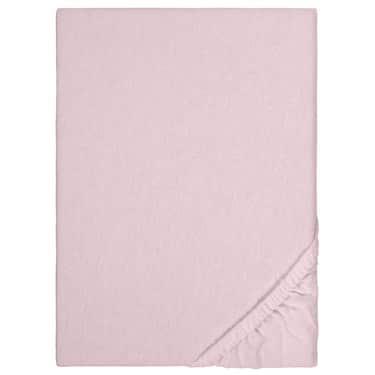 Spannbettlaken Winterflausch rosa 90 x 190 - 100 x 200 cm