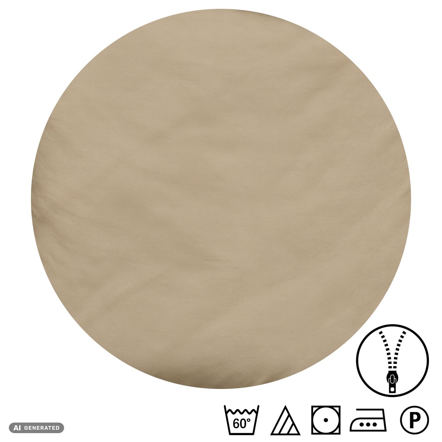 Cloud Comfort Mako-Satin Bettwäsche taupe 135 x 200 cm + 80 x 80 cm