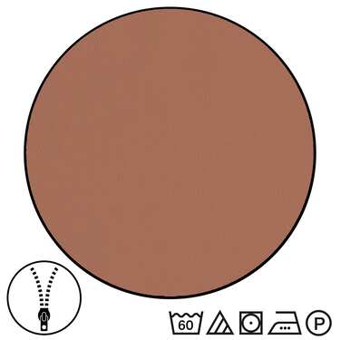 Doppelpack  Sleezzz® Renforcé Wendebettwäsche braun/weiß 135 x 200 + 80 x 80 cm