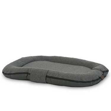 80 x 55 x 10 cm Petzzz dog cushion anthracite size M