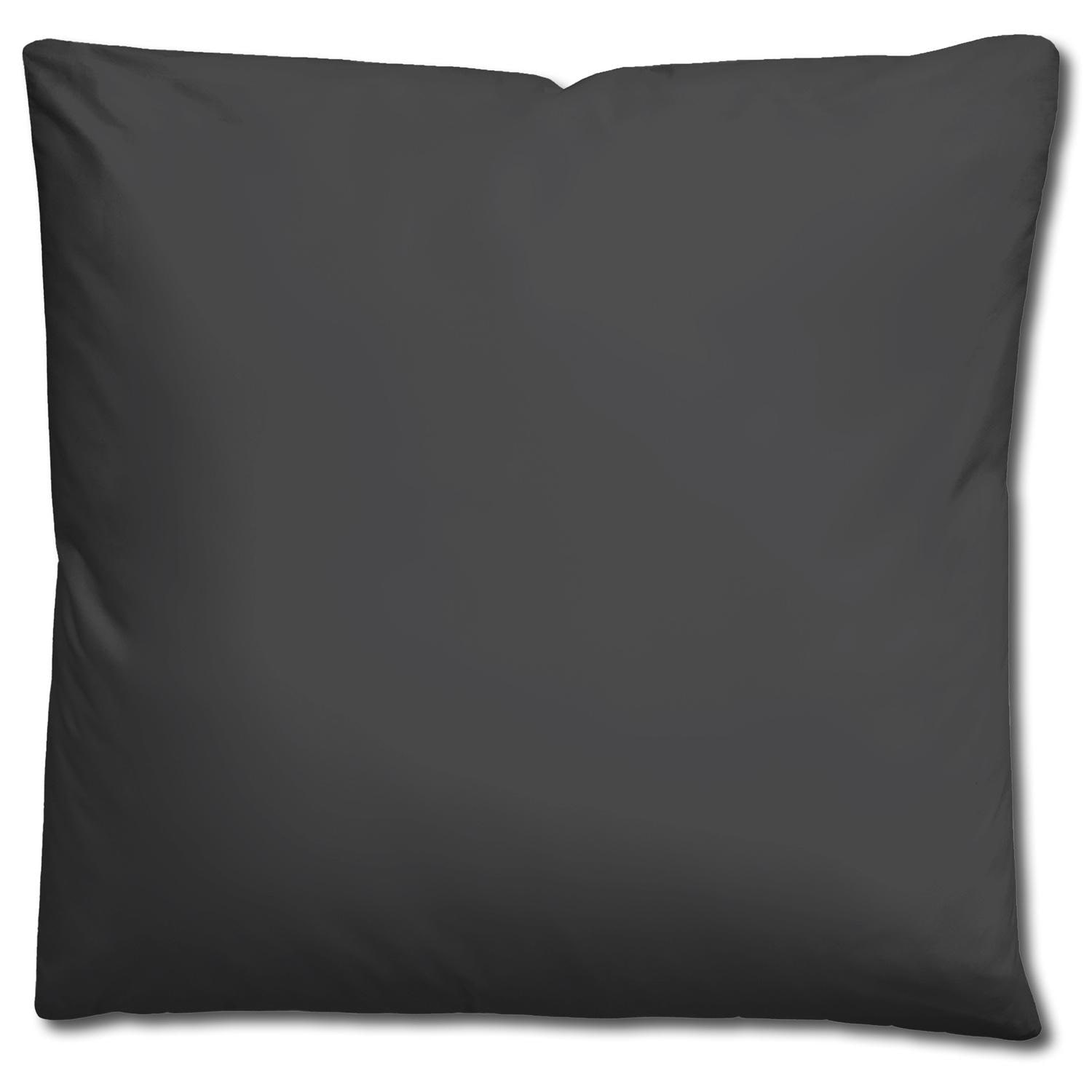 Double pack Sleezzz® Renforcé reversible bed linen dark gray/white 135 x 200 + 80 x 80 cm