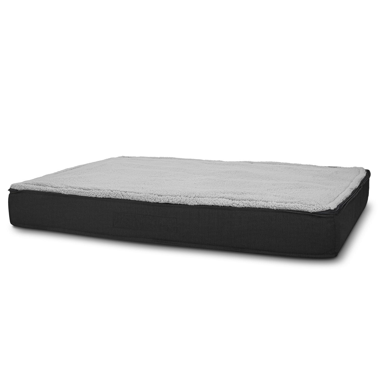 80 x 55 x 23 cm orthopaedic dog bed with backrest size M