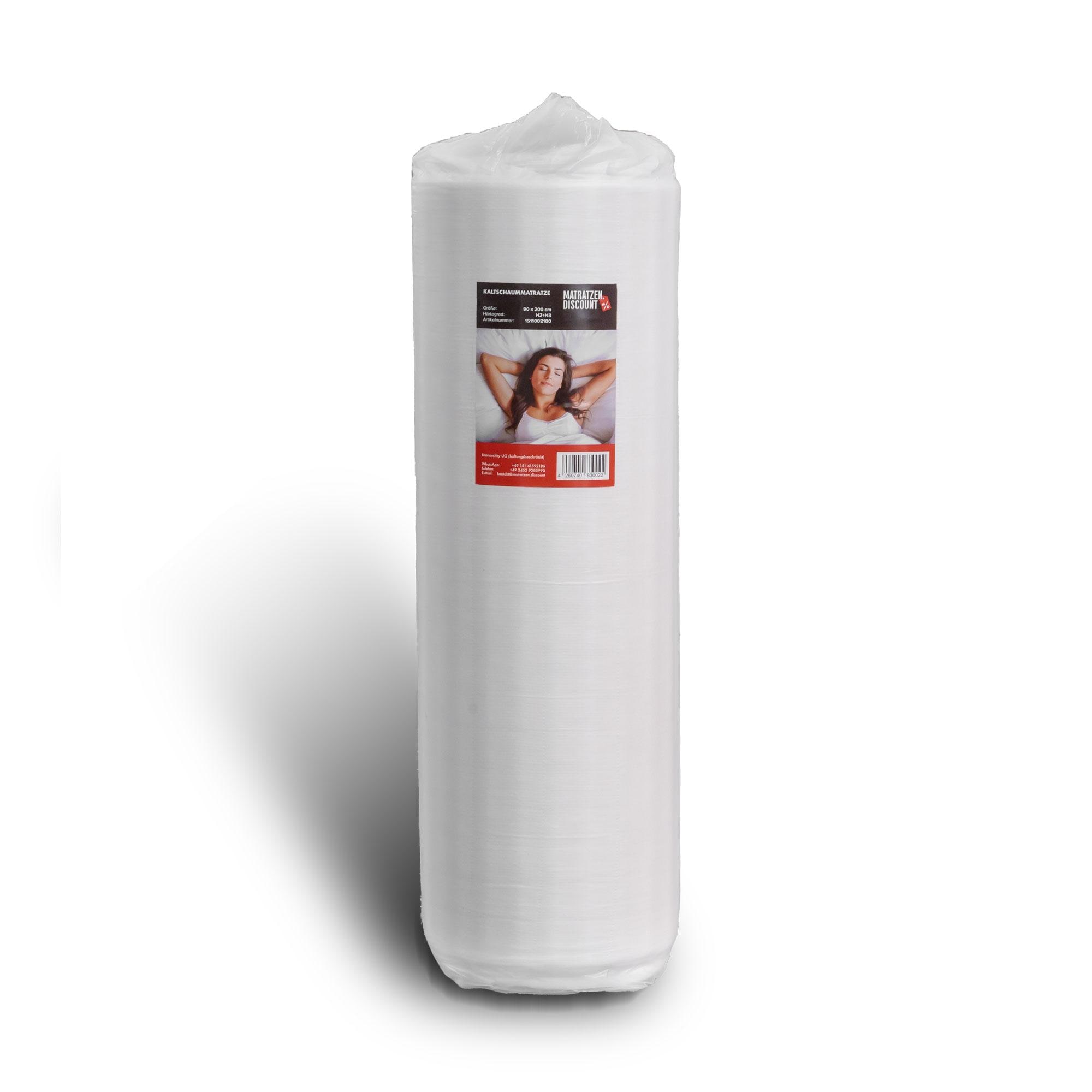 Height – Cold foam mattress K16 / 90 x 190 cm / H2 + H3 / 16 cm height Twin