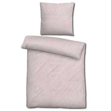 Double pack Sleezzz® muslin bed linen rosé 135 x 200 cm + 80 x 80 cm