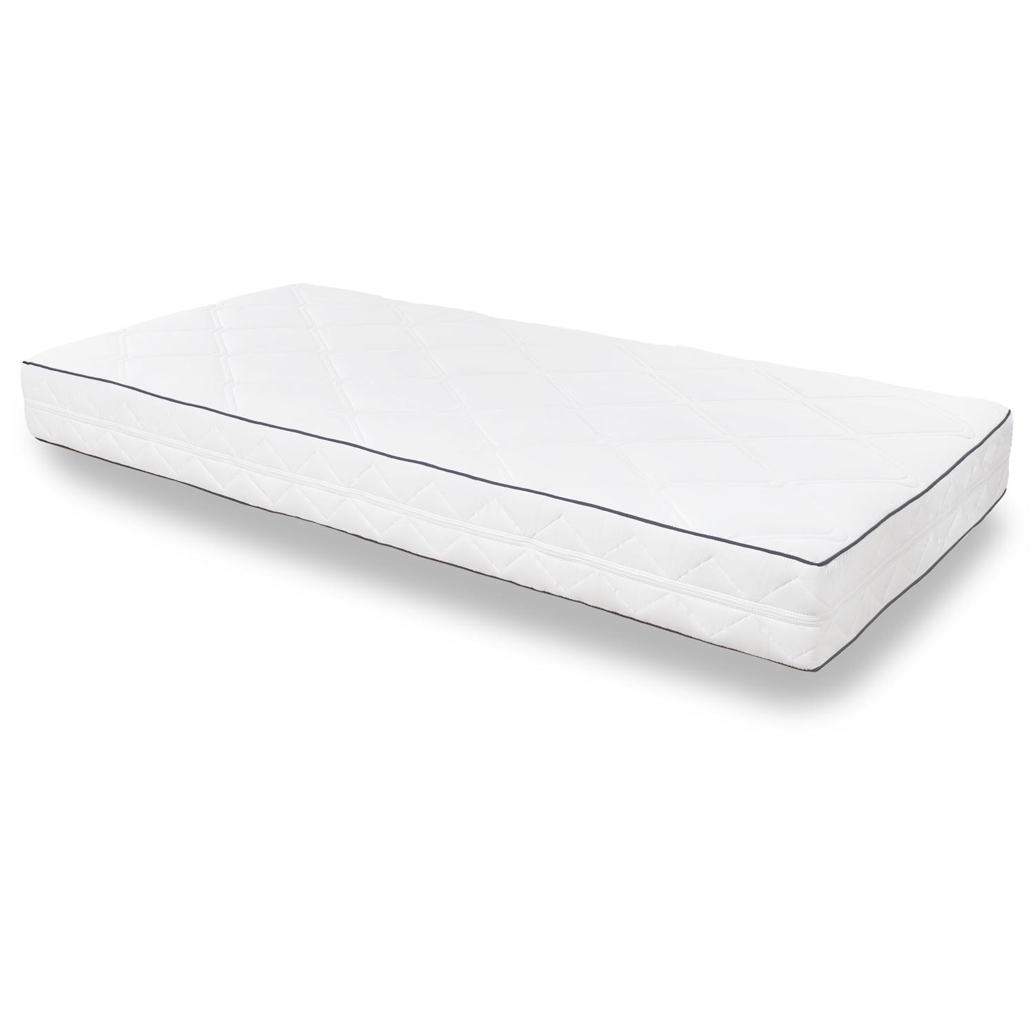 7-zone Sleezzz Superior mattress 90 x 200 cm, height 21 cm, firmness level H3/H4 + mattress topper / mattress topper 90 x 200 cm