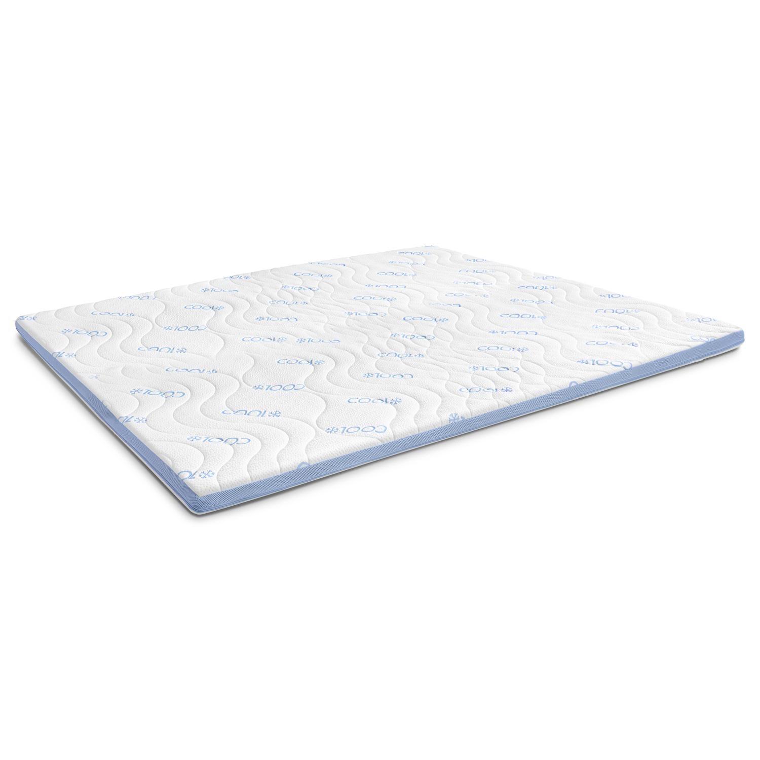 View – CloudComfort Cool Topper 140 x 200 cm H2/H3 + CloudComfort Viscoelastic Pillow 40 x 80 cm