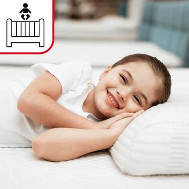 90 x 190 cm komfortskummadrass / topper Dream, höjd 11 cm, fasthetsgrad H3