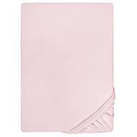 Castell Spannbettlaken Jersey rosa 90 x 190 - 100 x 200 cm