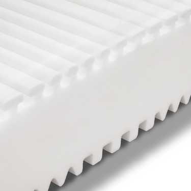 7 Zonen Matratze Sleezzz Superior 90 x 200 cm, Höhe 21 cm, Härtegrad H3/H4