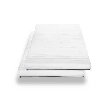 Komfortschaummatratze K10 90 x 200 cm, Höhe 10 cm, Härtegrad H3, Twin-Set