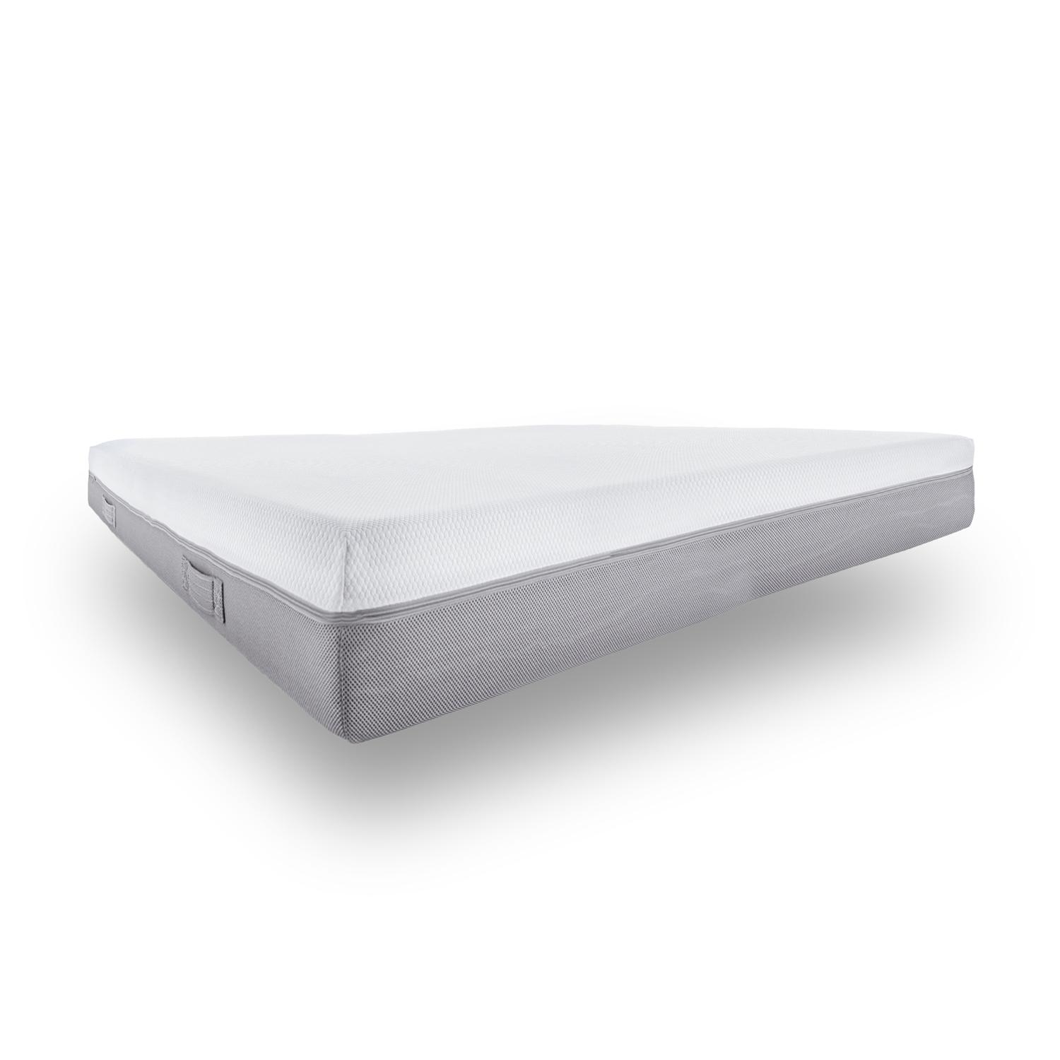 Sleezzz Premium viscoelastic mattress 120 x 200 cm, height 20 cm, firmness level H2/H3, with reversible handles