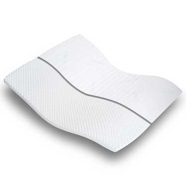 Supportho premium topper iz hladne pene 120 x 200 cm H3, višina 9 cm, razred trdote H3 z antibakterijsko prevleko