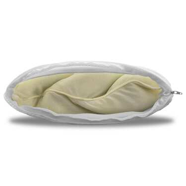 2 x CloudComfort visco-elastisch comfort slaapkussen 40 x 80 cm