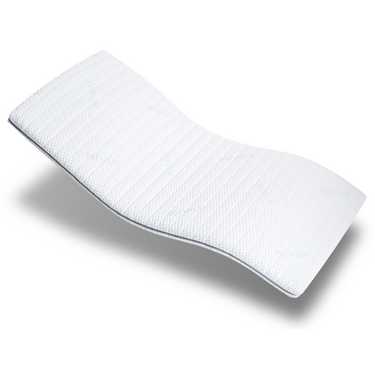 Nakładka z zimnej pianki Supportho premium 80 x 200 cm H3, wysokość 9 cm, stopień twardości H3 z pokrowcem antybakteryjnym