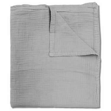 Sleezzz® muslin blanket gray 150 x 200 cm