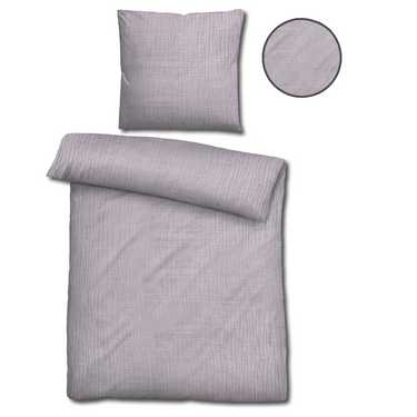 Sleezzz® muslin bed linen purple 155 x 220 cm + 80 x 80 cm