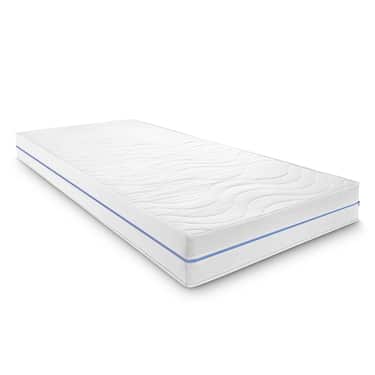 Saltea ergonomică 90x200 cm 7 zone Supportho Premium, înălțime 18 cm, nivel de fermitate H2/H3 + topper saltea / topper saltea 90 x 200 cm