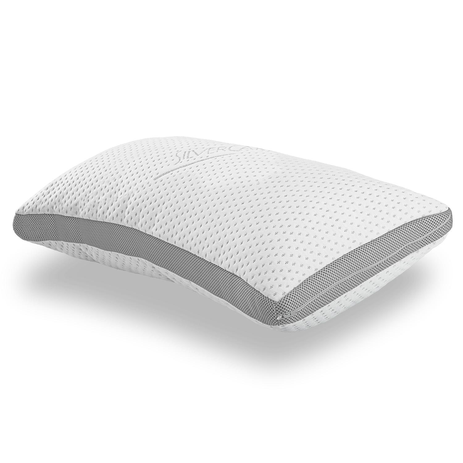 Ergonomic Supportho Premium cold foam mattress 100 x 200 cm, height 18 cm, firmness level H2/H3 + Supportho gel effect comfort sleeping pillow 40 x 80 cm