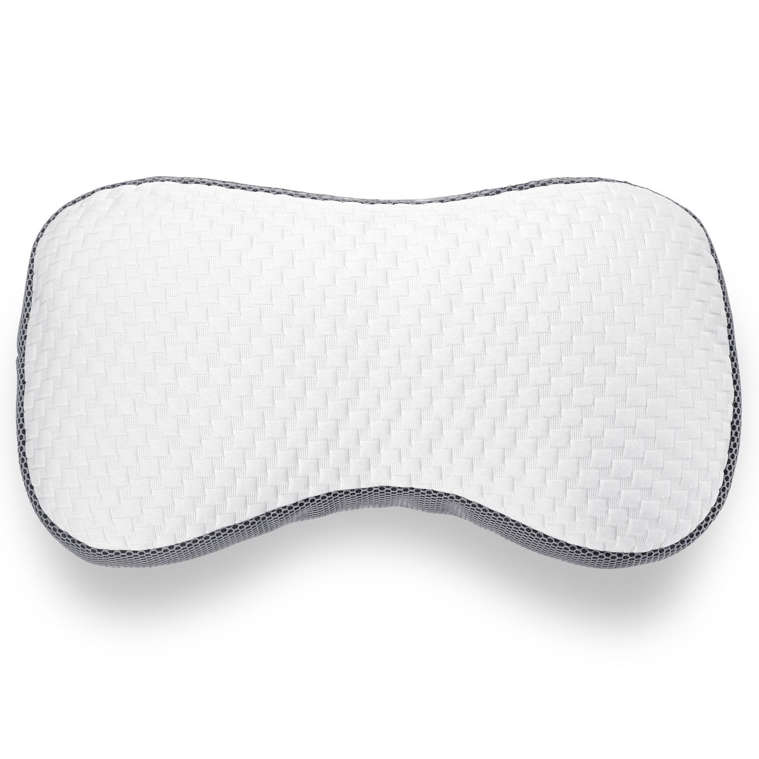 2 adet Sleezzz Premium Viskoelastik Kontur Yastık, Kelebek Desenli, 36 x 60 cm, cilde dost çift katlı kumaş kılıflı
