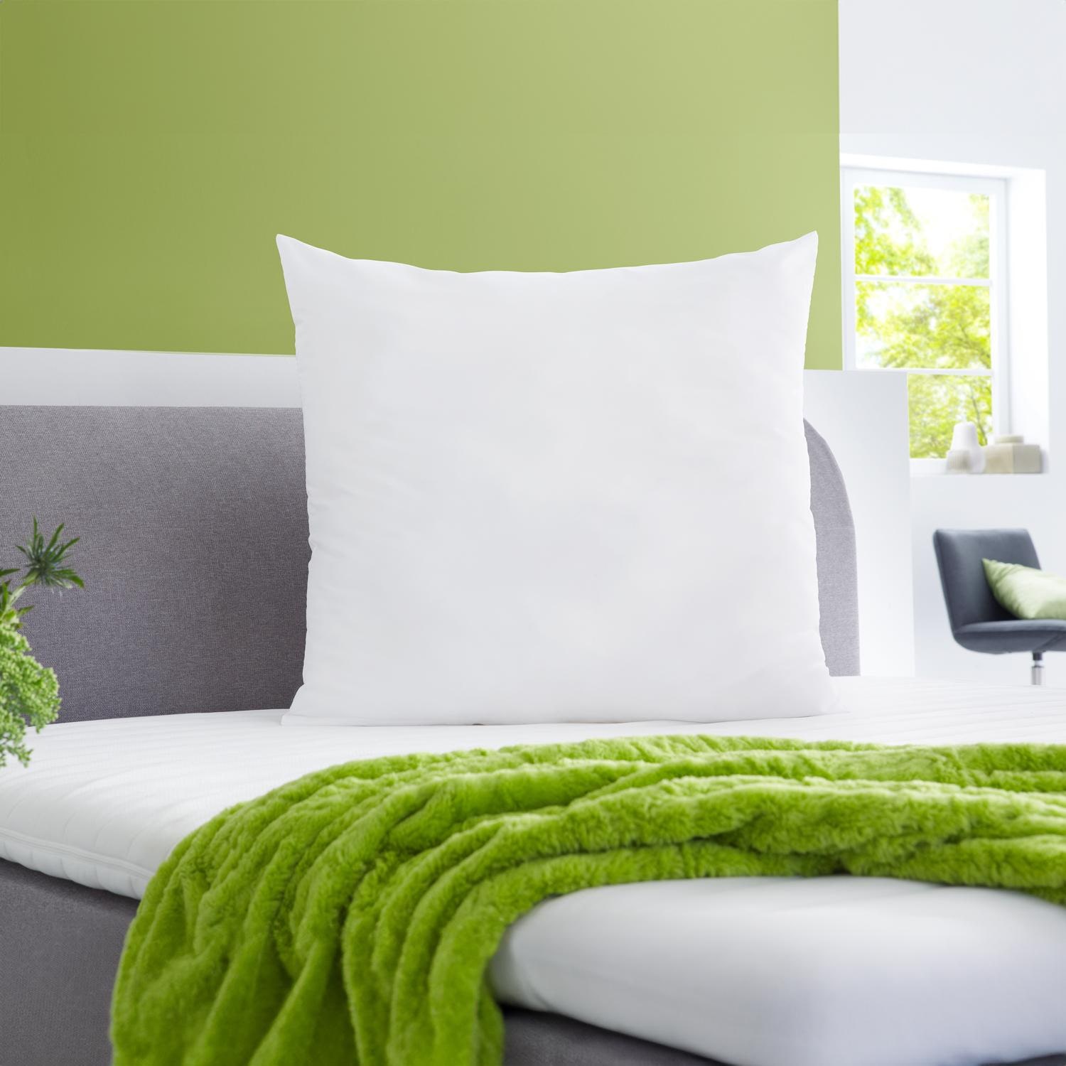 Eigenschaften als Symbole – Sleezzz® Smart Matratze 90x200 cm + CloudComfort Basic Mikrofaser Kopfkissen 80 x 80 cm