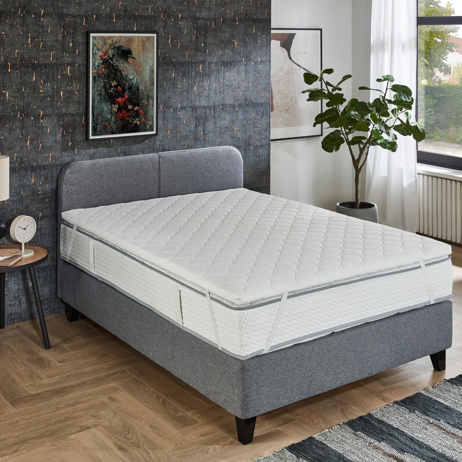 In the bedroom – Viscoelastic topper 180 x 200 cm H2