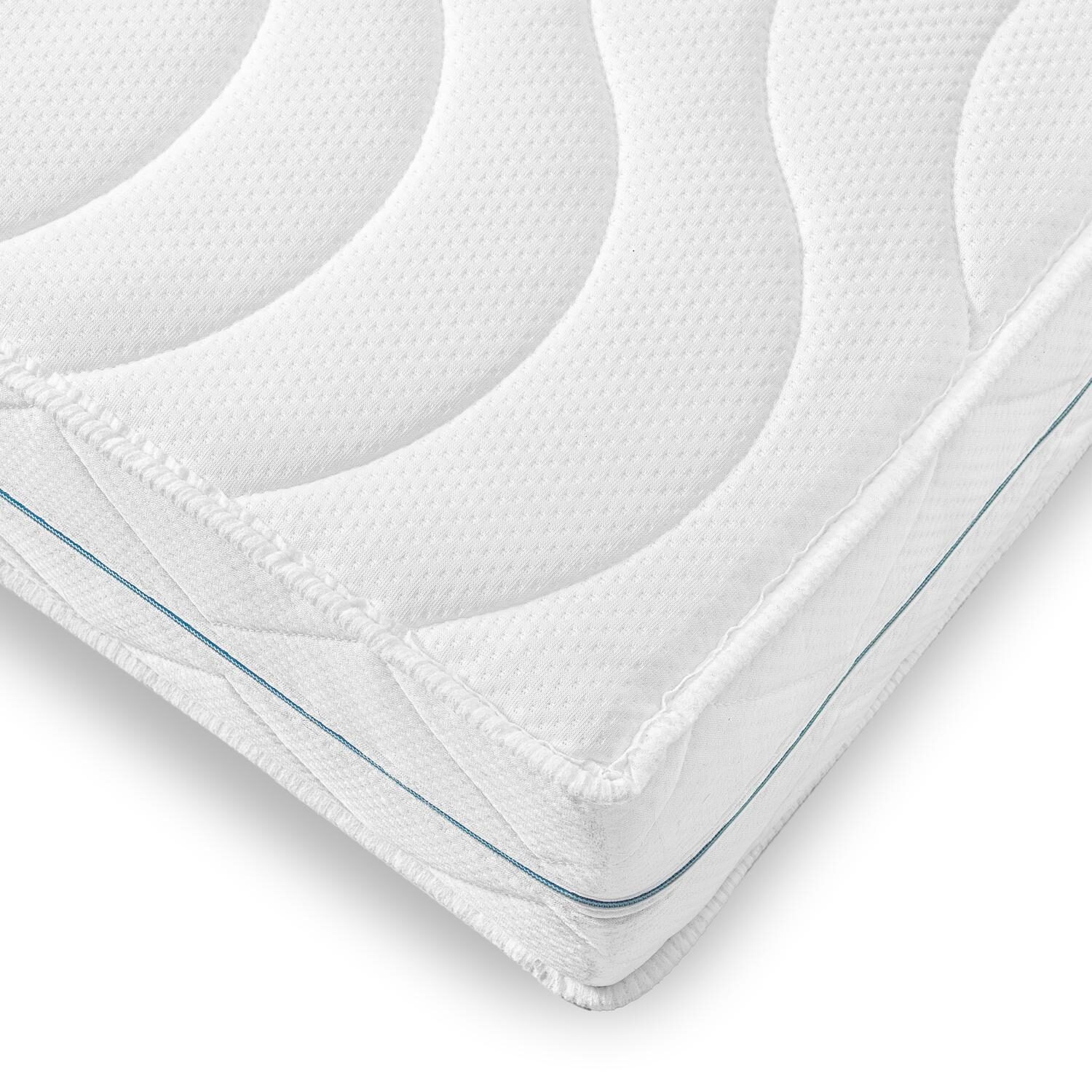 Online-Retoure Orthopädische Kaltschaummatratze Supportho Premium 120 x 200 cm, Höhe 18 cm, Härtegrad H2/H3