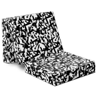 Online-Retoure 15 cm hohe 3-teilige Klappmatratze 75 x 195 cm